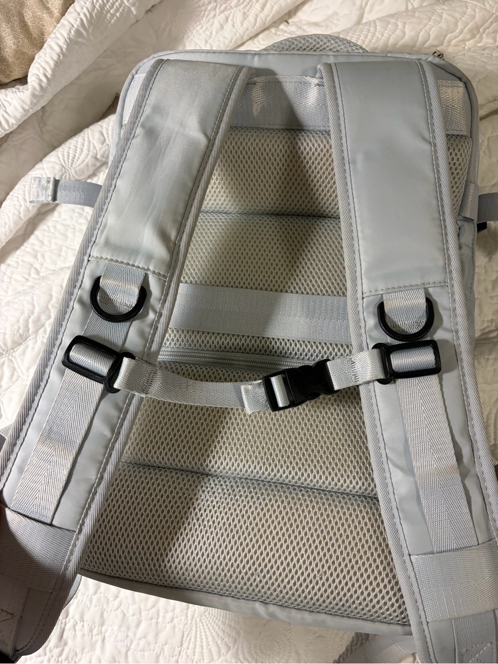 Light Blue Travel Backpack - Picture 15 of 15